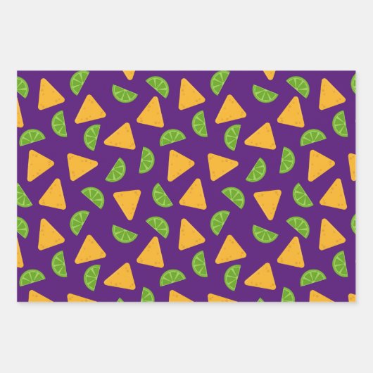 Fiesta mexikanisches Essen Geschenkpapier Set (Vorderseite 3)