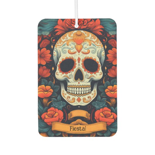 Fiesta! mexikanisches PARTY Autolufterfrischer (Vorderseite)