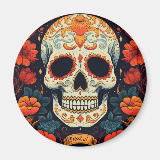 Fiesta! mexikanisches PARTY Magnet (Vorne)