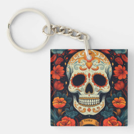 Fiesta! mexikanisches PARTY Schlüsselanhänger