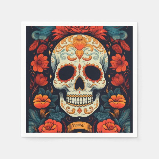 Fiesta! mexikanisches PARTY Serviette (Vorderseite)