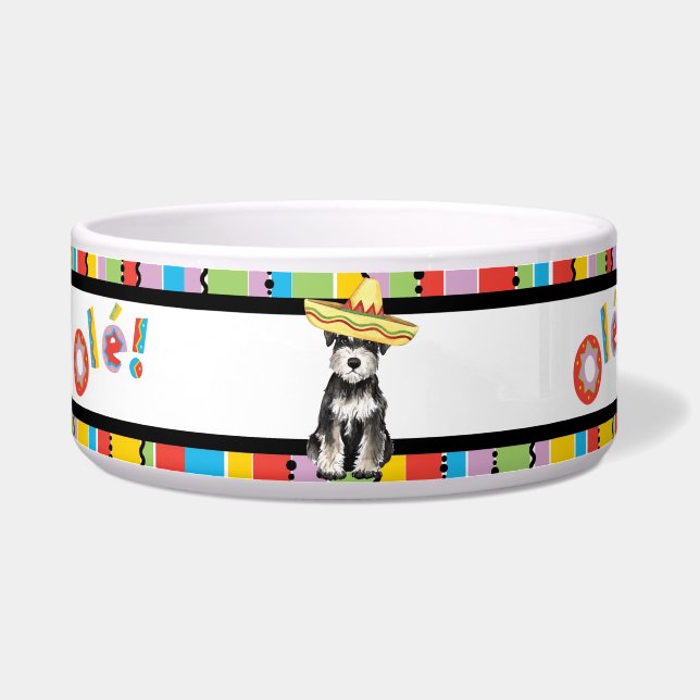 Fiesta Miniature Schnauzer Napf (Links)