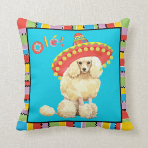 Fiesta-Miniaturpudel Kissen
