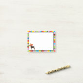 Fiesta-Minuten-Button Post-it Klebezettel (Auf Schreibtisch)