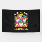 Fiesta mit meinem Gnomigos Gnome Cinco de Mayo Banner (Horizontal)