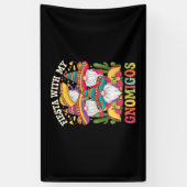 Fiesta mit meinem Gnomigos Gnome Cinco de Mayo Banner (Vertikal)