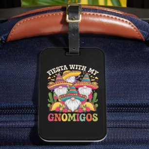 Fiesta mit meinem Gnomigos Gnome Cinco de Mayo Gepäckanhänger