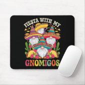 Fiesta mit meinem Gnomigos Gnome Cinco de Mayo Mousepad (Mit Mouse)