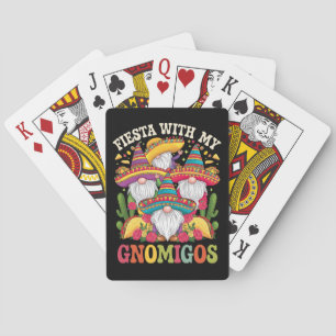 Fiesta mit meinem Gnomigos Gnome Cinco de Mayo Spielkarten