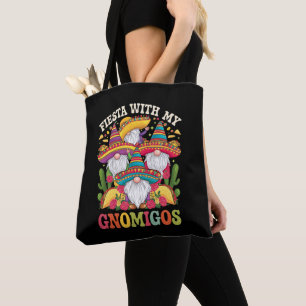 Fiesta mit meinem Gnomigos Gnome Cinco de Mayo Tasche