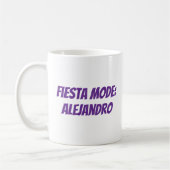 Fiesta Mode Personalisiert Cinco de Mayo Kaffeetasse (Links)