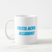 Fiesta Mode Personalisiert Cinco de Mayo Kaffeetasse (Links)