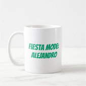Fiesta Mode Personalisiert Cinco de Mayo Kaffeetasse (Links)