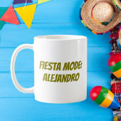 Fiesta Mode Personalisiert Cinco de Mayo Kaffeetasse