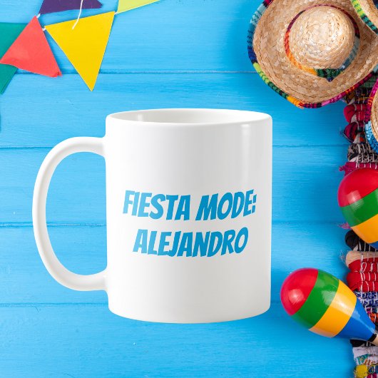 Fiesta Mode Personalisiert Cinco de Mayo Kaffeetasse