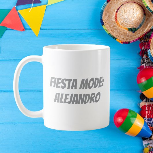 Fiesta Mode Personalisiert Cinco de Mayo Kaffeetasse
