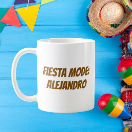Fiesta Mode Personalisiert Cinco de Mayo Kaffeetasse