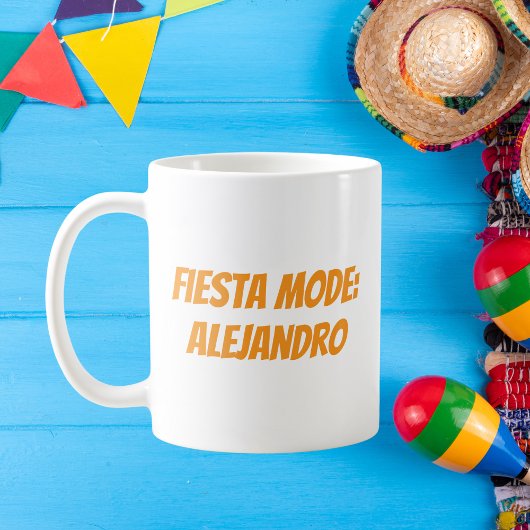 Fiesta Mode Personalisiert Cinco de Mayo Kaffeetasse