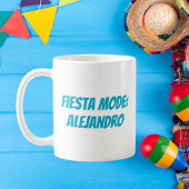 Fiesta Mode Personalisiert Cinco de Mayo Kaffeetasse