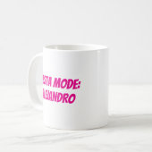 Fiesta Mode Personalisiert Cinco de Mayo Kaffeetasse (Vorderseite Links)