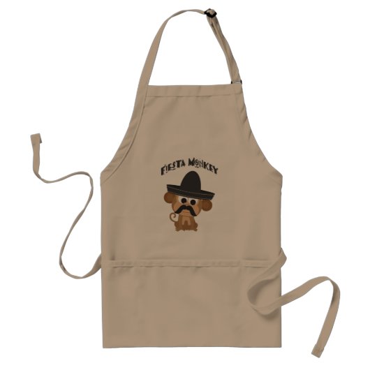 Fiesta Monkey Schürze (Vorne)