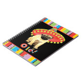 Fiesta Mops Notizblock (Linke Seite)