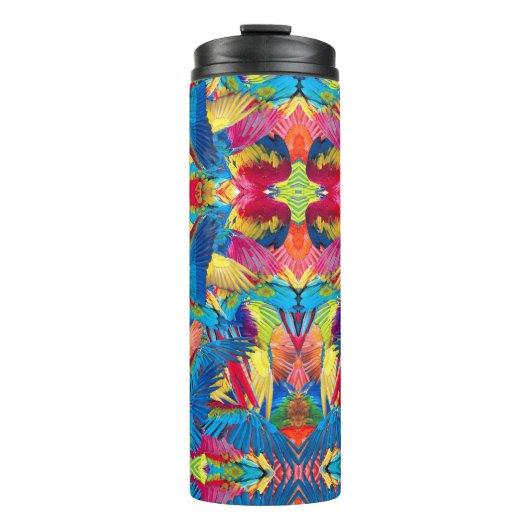 Fiesta-Muster Thermosbecher (Vorderseite)