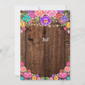 Fiesta Nacho Average Graduation Party Einladung (Rückseite)