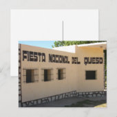 Fiesta nacional del queso postkarte (Vorne/Hinten)