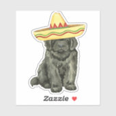 Fiesta Neufundland Vinyl Sticker (Blatt)