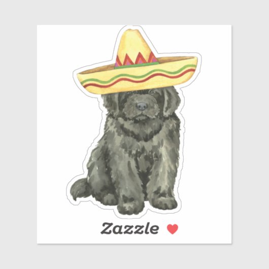 Fiesta Neufundland Vinyl Sticker (Blatt)