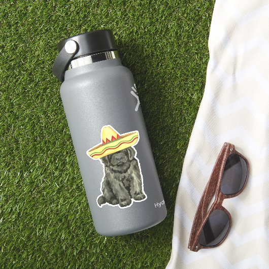 Fiesta Neufundland Vinyl Sticker (HydroFlask Insitu)