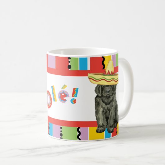 Fiesta Newfundland-Tasse Kaffeetasse (VorderseiteRechts)