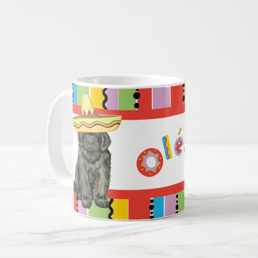 Fiesta Newfundland-Tasse Kaffeetasse (Vorderseite Links)