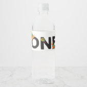 Fiesta ONE Birthday Water Flasche Labels Wasserflaschenetikett (Vorderseite)