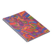 Fiesta, Original Abstrakt Notizblock (Rechte Seite)