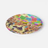 Fiesta Pappteller (Schrägansicht)