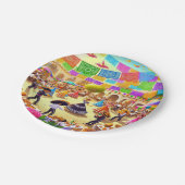 Fiesta Pappteller (Schrägansicht)