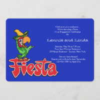 Fiesta Parrot Einladung