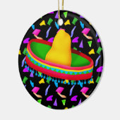 Fiesta - Partido ! Keramik Ornament (Links)