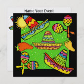 Fiesta Partido - SRF Einladung (Vorne/Hinten)