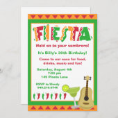 Fiesta-Party Einladung (Vorne/Hinten)