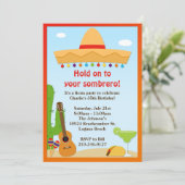 Fiesta-Party Einladung (Stehend Vorderseite)