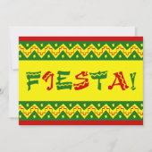 Fiesta Party Einladung (Vorderseite)