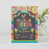 Fiesta Party Einladung La Fiesta (Stehend Vorderseite)