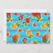 Fiesta Party Einladung - Mexikanischer Tänzer (Rückseite)