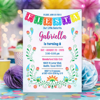 Fiesta Party Einladung zum Geburtstag