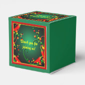 Fiesta Party Gastgeschenk Box Geschenkschachtel (Rückseite)