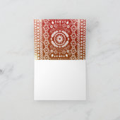 Fiesta Party im mexikanischen Stil Danke Einladung (Innenseite)