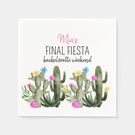 Fiesta Party Napkin Serviette (Vorderseite)